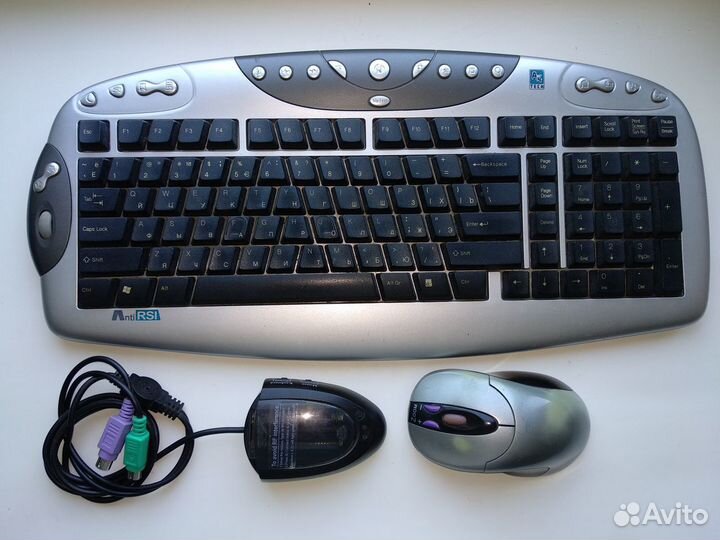 Беспроводная клавиатура и мышь A4 tech