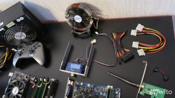 Комплектующие, кабеля, геймпад для компьютера