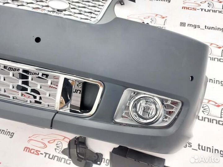 Бампер в сборе Autobiography рест Range Rover 2-12