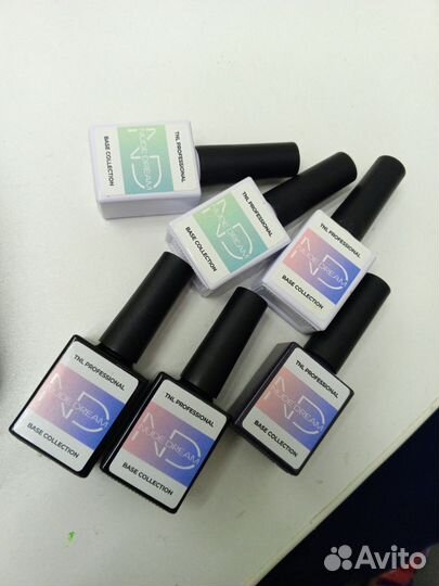 Цветная база для ногтей