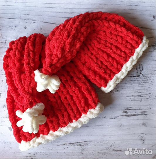 Колпак новогодний. Шапка. Family look