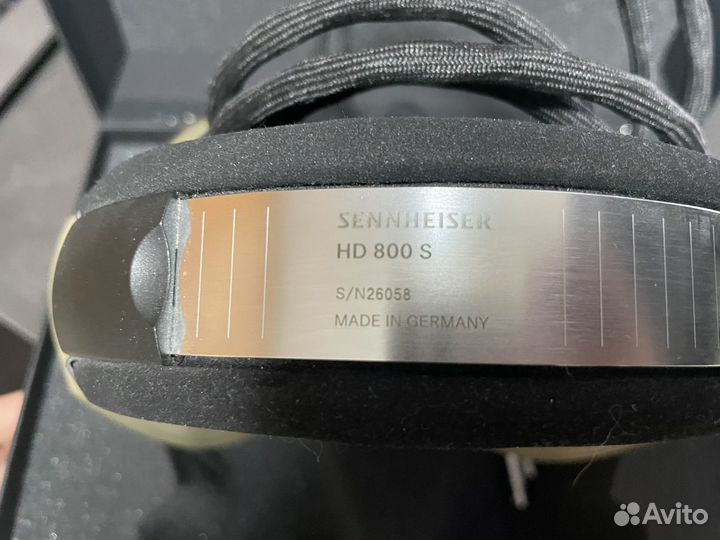 Sennheiser hd 800s Gold Black