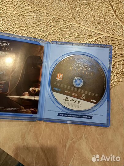 Assassins creed mirage ps5 диск