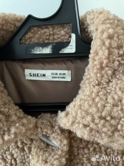 Куртка рубашка для девочки 140