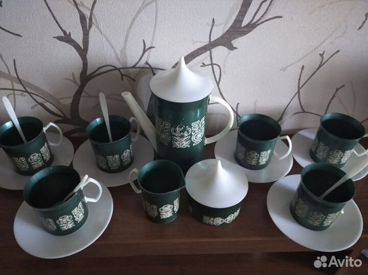 Кукольный игрушечный сервиз СССР