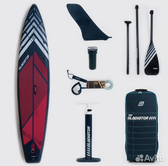 Sup gladiator 12.6 pro/ or/rnt сап борд