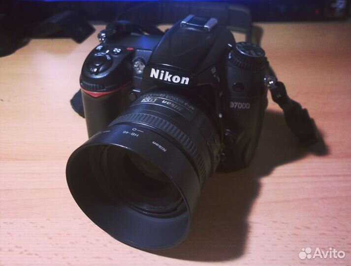 Фотоаппарат nikon D7000+AF-S DX nikkor 35mm f/1.8G