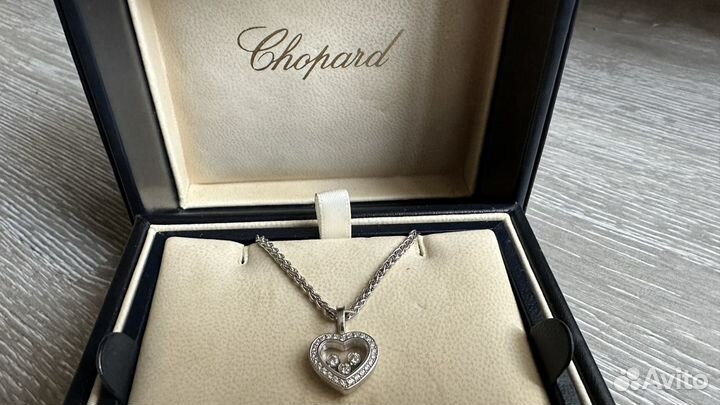 Серьги и подвес Chopard