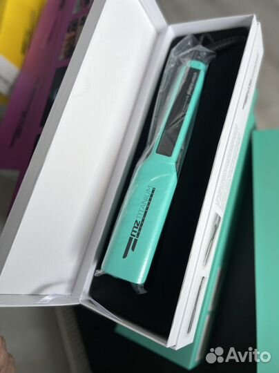 Профессиональный утюжок кератин mz titanium