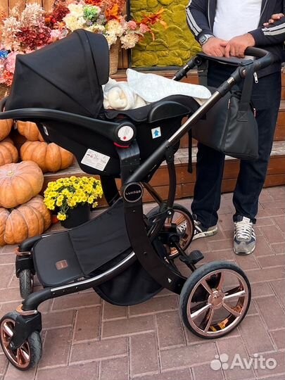 Коляска luxmom 3 в 1