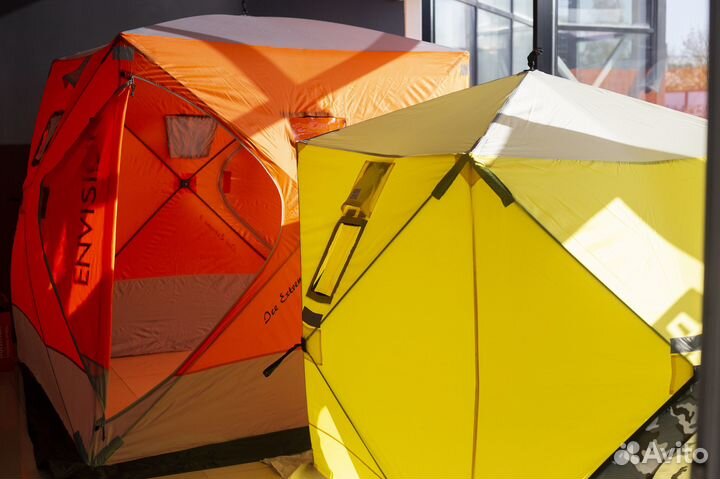 Палатки для зимней рыбалки куб, автомат