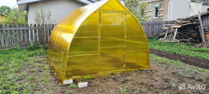 Теплицы «Капелька» и «Арка» из профиля 20х40 мм