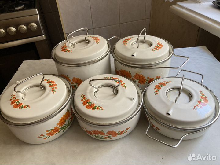 Набор кастрюль СССР