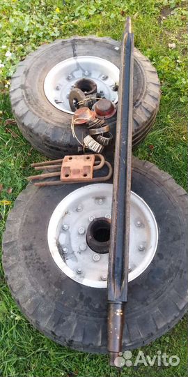 Ось прицепа 2 птс 4(в сборе)