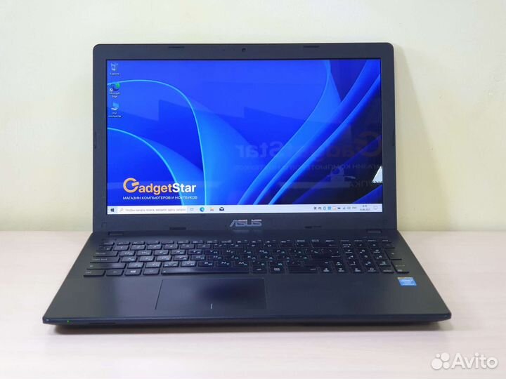 Ноутбук Asus 4 ядра, озу 8Gb, Новая акб