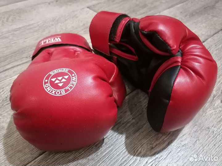 Боксерские перчатки детские бу