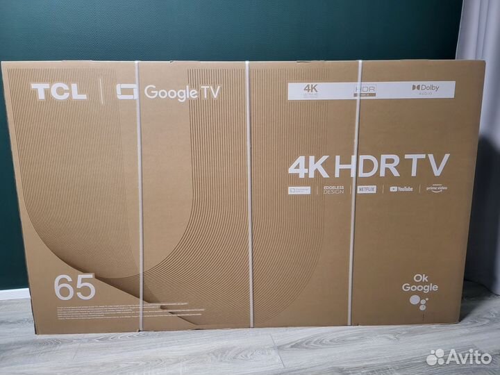 Смарт телевизор TCL 55P635 55