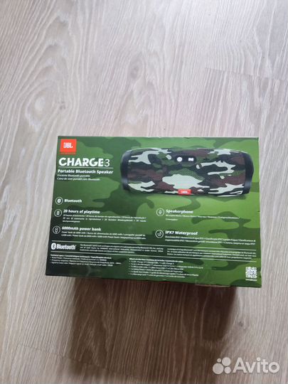 Коробка от колонки jbl charge3