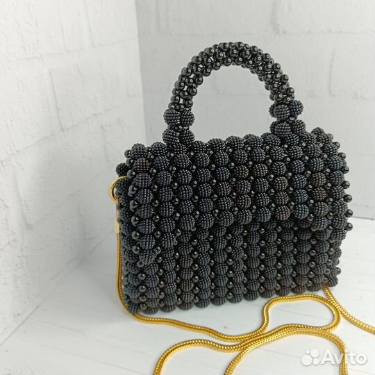 Сумка из бусин ручной работы
