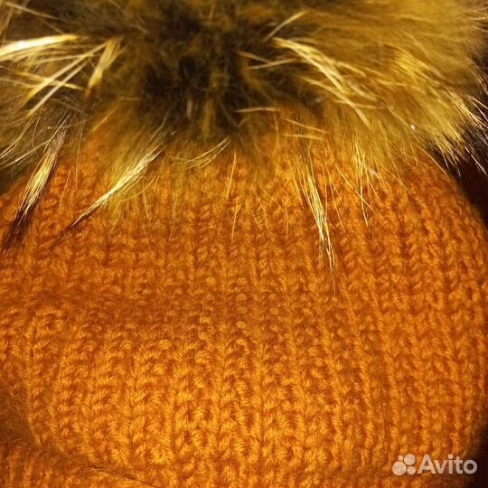 Комплект шапка и снуд зимний