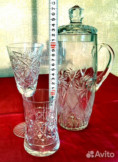 Хрусталь СССР советский, посуда