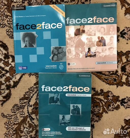 Учебники Face2face, Think, Eyes Open и другие