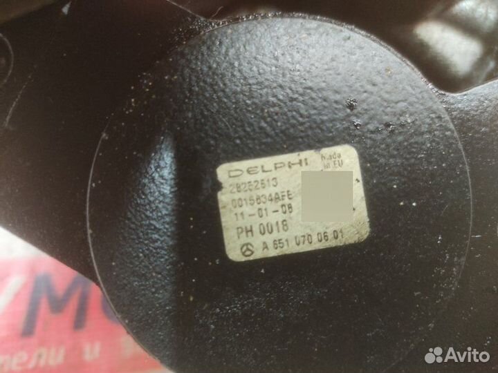 Тнвд Mercedes-Benz E W212 651.924 2011