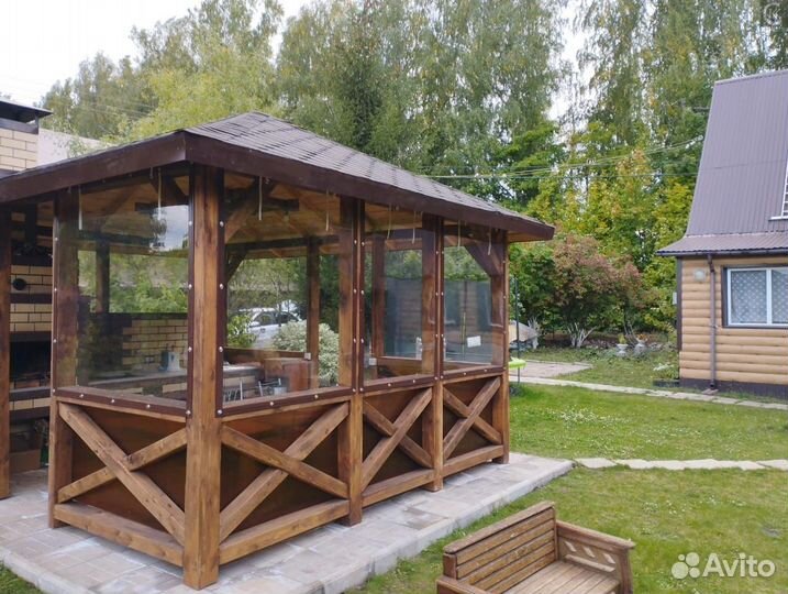 Мягкие окна на веранду