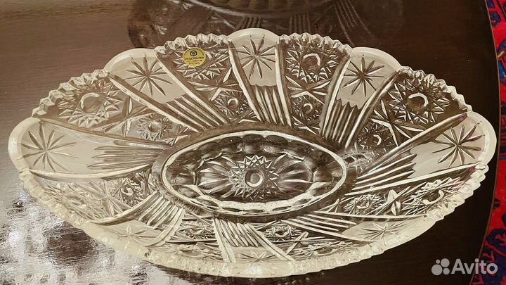 Хрустальный набор Лодочка