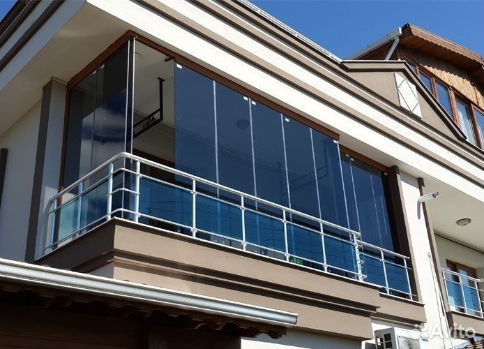 Безрамное остекление лоджий