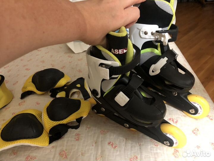 Ролики детские 30 размер ase
