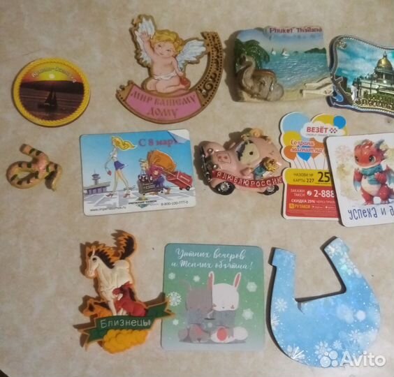 Магнитики на холодильник