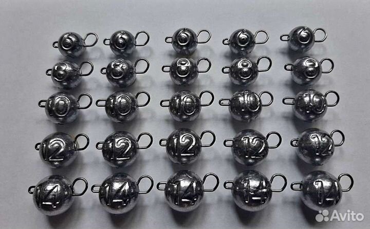 Набор разборных чебурашек, грузил