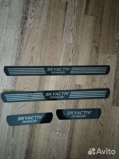 Накладки на пороги mazda cx 5