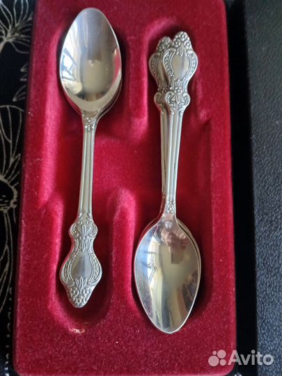 Набор чайных ложек Уральская роза