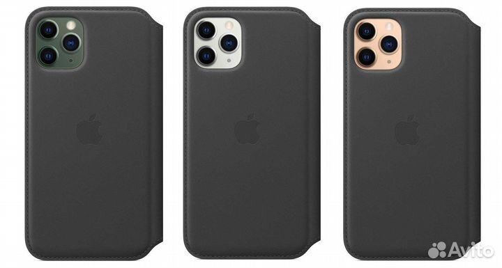 Оригинал Кожаный Чехол для Apple iPhone 11 Pro Max