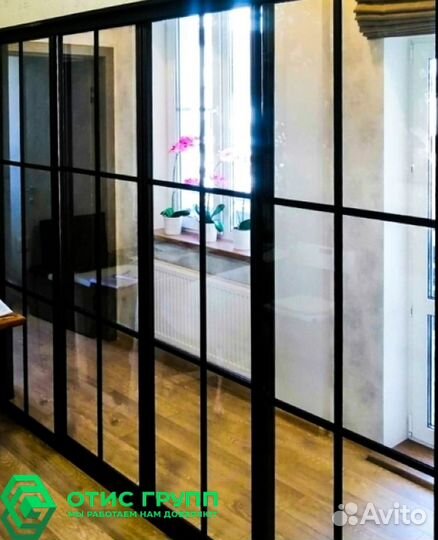 Стеклянные двери / Стеклянные перегородки