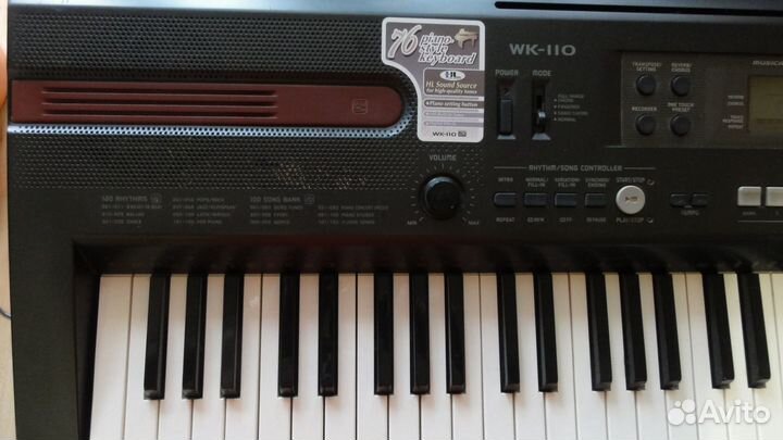 Синтезатор casio wk 110