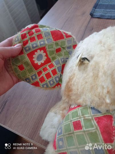 Мягкая игрушка Слоник СССР винтаж