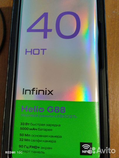 Infinix HOT 40, 8/256 ГБ