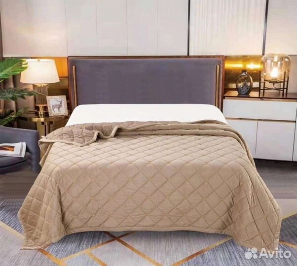 Шикарное бархатное покрывало 220*240см