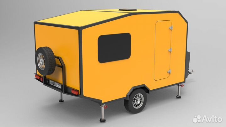 Кемпер XL. Проект автодома. Чертежи