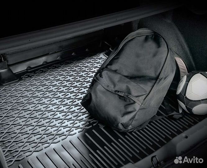 Коврик в багажник vesta седан