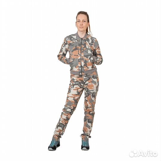 47250 Куртка-бомбер летняя женская Арма, терракото