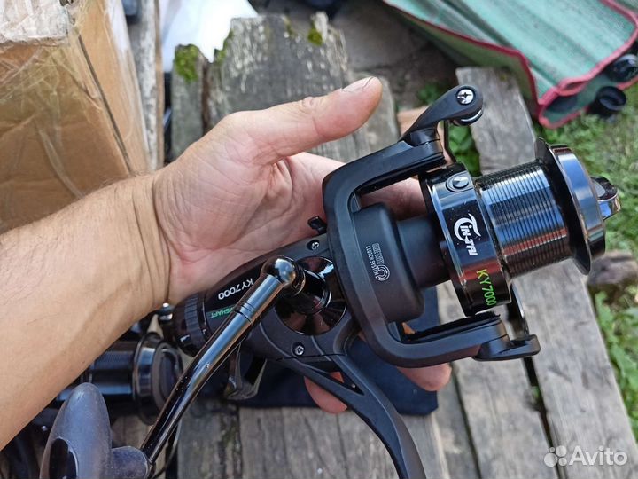 Карповые катушки силовые 6000 7000 8000 9000 шпул