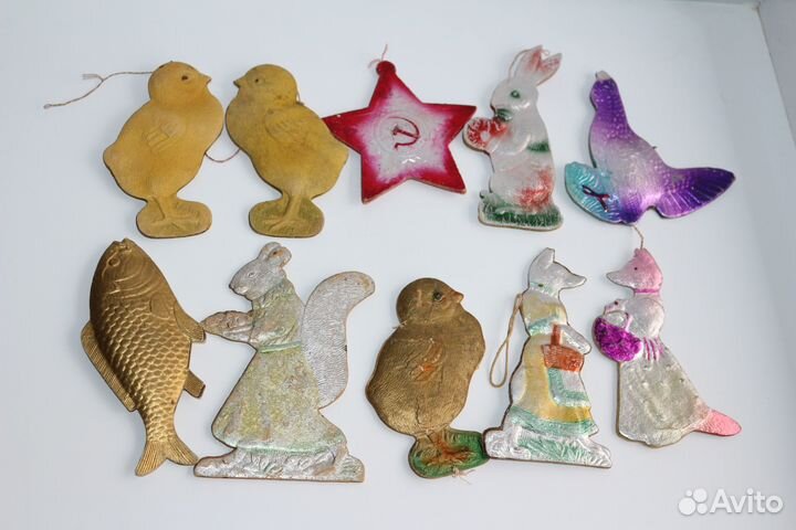 Ёлочные игрушки СССР