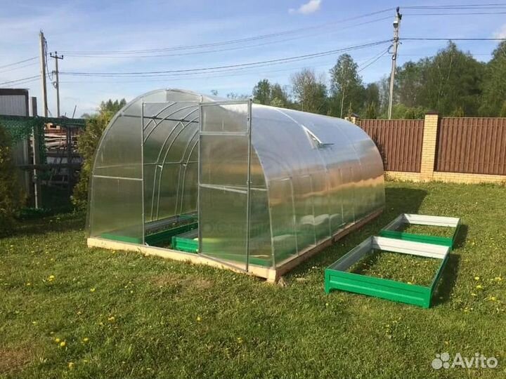 Теплица «Двойная дуга» 3х4