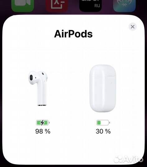 Беспроводные наушники apple airpods