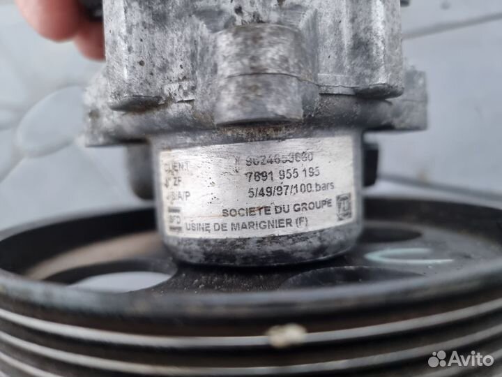 Насос гур Peugeot 406 1.8 пежо 7691955195 XU7JP4