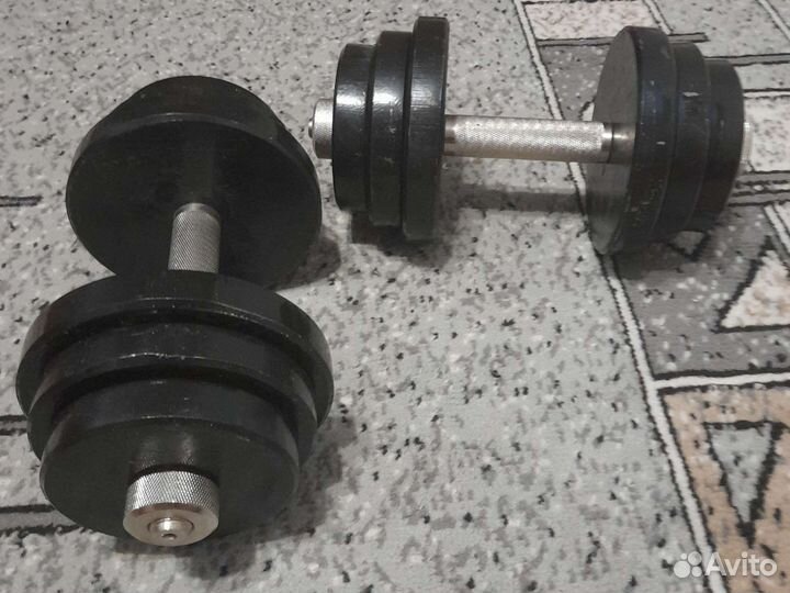 Гантели разборные Б/у 20 кг